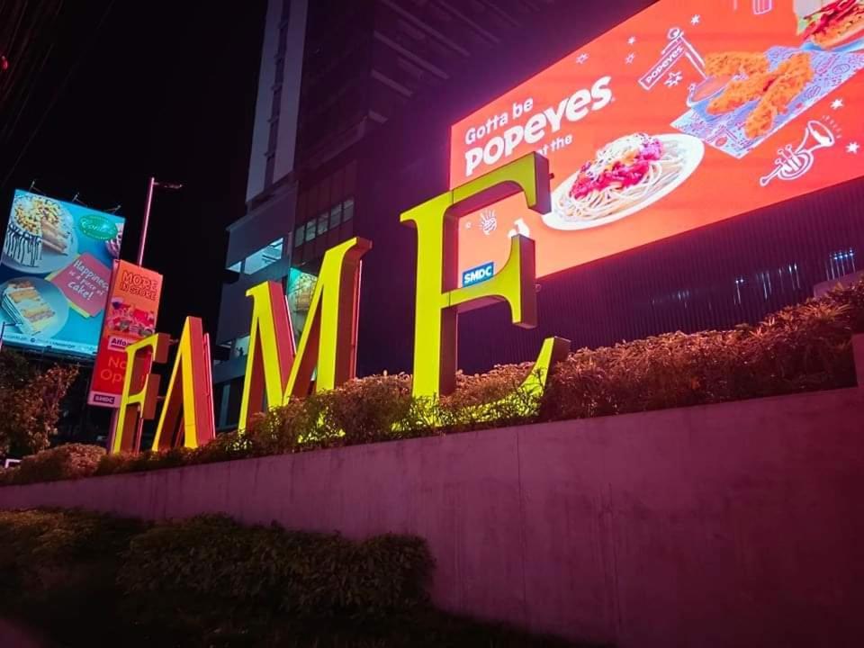 One Bedroom Condo Unit Fame Residences Μανίλα Εξωτερικό φωτογραφία